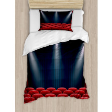 Classic Stage with Curtain Duvet Cover Set