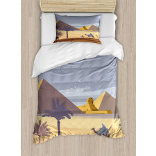 Cleopatra Pyramids Duvet Cover Set