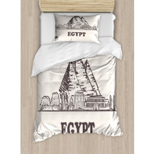 Pyramids Cheops Duvet Cover Set