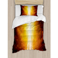 Vivid Apocalyptic Day Duvet Cover Set