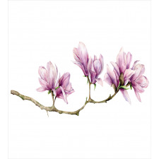 Magnolia on a Branch Duvet Cover Set