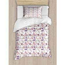 Cinnamon Rolls Croissant Duvet Cover Set