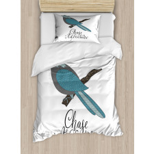 Chase Adventure Exotic Bird Duvet Cover Set