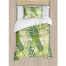 Tropic Exotic Palm Trees Duvet Cover Set