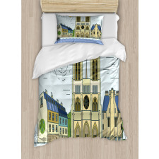 Postcard Image Duvet Cover Set