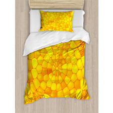 Abstract Corn Pattern Duvet Cover Set