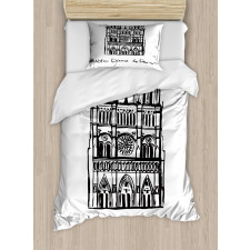 Simple Sketch Duvet Cover Set