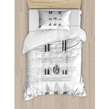 Simple Drawing Duvet Cover Set