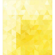 Retro Triangles Mosaic Duvet Cover Set