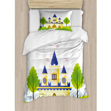 Magic Tale Land Fortress Duvet Cover Set