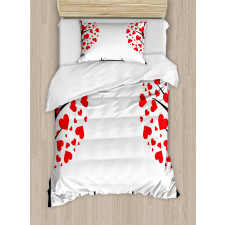 Heart Romance Love Art Duvet Cover Set