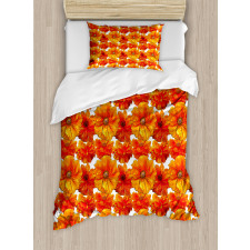 Antique Bohemian Poppies Duvet Cover Set