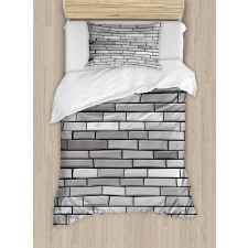 Brick Wall English Style Duvet Cover Set