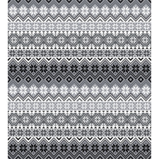 Nordic Snowflake Pattern Duvet Cover Set