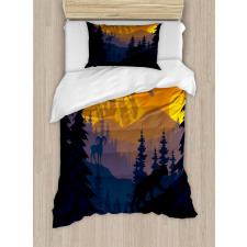 Wild Nature Landscape Art Duvet Cover Set