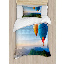 Balloons on Ridges Duvet Cover Set