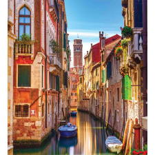 Venice Canal Cityscape Duvet Cover Set