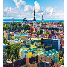 Town Tallinn Estonia Duvet Cover Set