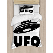 Unidentified Flying Object Duvet Cover Set