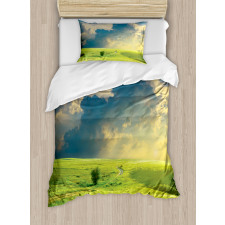 Summer Spring Rural Duvet Cover Set