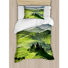 Sunrise in the Valley Duvet Cover Set