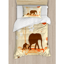 Safari Tropical Lands Duvet Cover Set