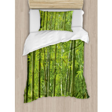 Exotic Tropical Bamboo Duvet Cover Set