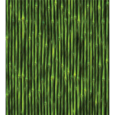 Tropical Bamboo Stems Duvet Cover Set