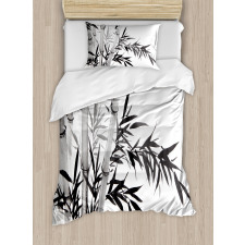 Chinese Calligraphy Duvet Cover Set