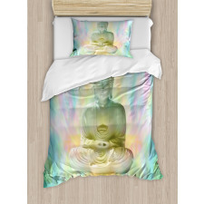 Colorful Blurred Backdrop Duvet Cover Set