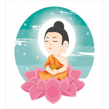 Meditation Lotus Art Duvet Cover Set