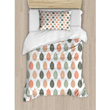 Rhythmic Autumnal Leaves Duvet Cover Set