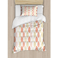 Foliage Fall Season Leaves Duvet Cover Set