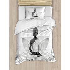 Lotus Far Eastern Style Duvet Cover Set