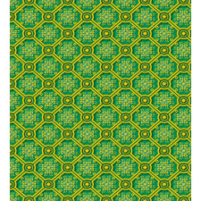 Bicolour Ornamental Motifs Duvet Cover Set