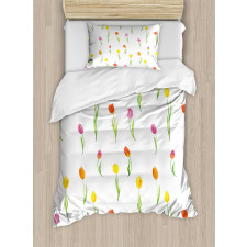 Country Tulips Duvet Cover Set