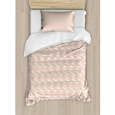 Rustic Botanic Blossom Duvet Cover Set