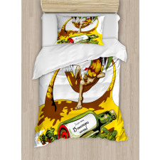 Message in Bottle Summer Duvet Cover Set