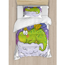 Nighttime Sleep on a Cloud Duvet Cover Set