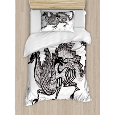 3 Headed Wild Character Duvet Cover Set