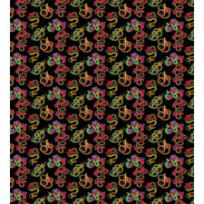 Colorful Ornamental Snakes Duvet Cover Set