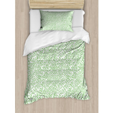 Simplistic Branches Plants Duvet Cover Set