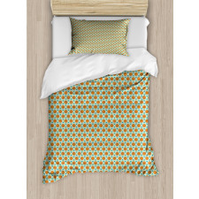 Vintage Geometrical Motifs Duvet Cover Set