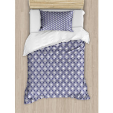 Polka Dots Inspired Motifs Duvet Cover Set