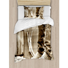 Wild Vintage Rodeo Duvet Cover Set