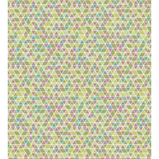 Art Colorful Triangles Duvet Cover Set