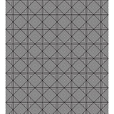 Nested Striped Squares Duvet Cover Set