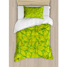 Nature Eco Art Leaves Duvet Cover Set