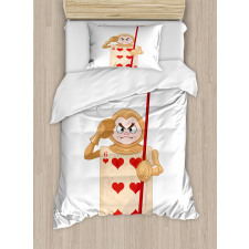 Playing Card Duvet Cover Set