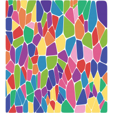 Irregular Colorful Cells Duvet Cover Set